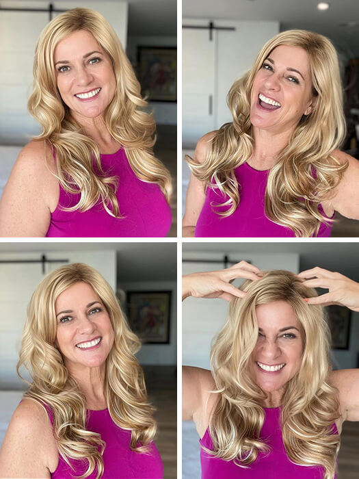 Cute Long Curly Synthetic Wig 20 Inch By imwigs®