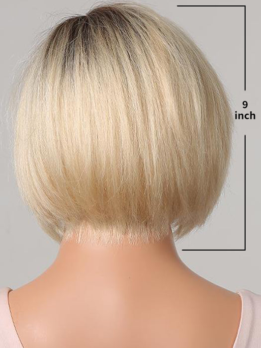 Ombre Bob Blonde Wigs For Women Human Hair Wigs Lace Part Wigs By imwigs®