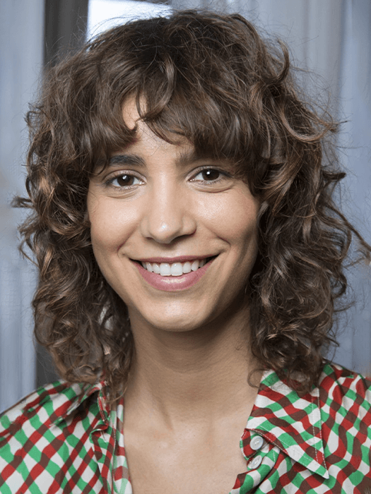 Mid-Length Bob Curly Wigs Synthetic Wigs By imwigs®