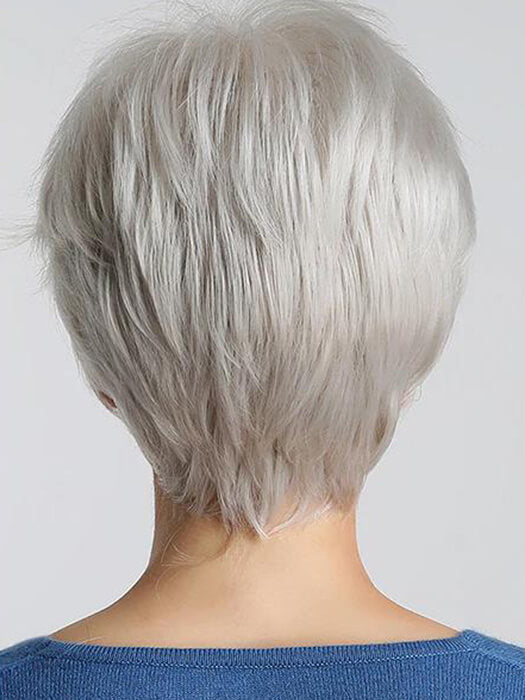 Pixie Short Spiky Wigs Layered Straight Synthetic Blend Human Hair Wigs By imwigs®