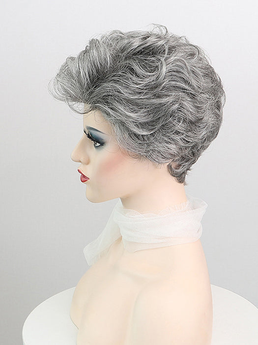 Short Culry Synthetic Wigs With Best Layers By imwigs®