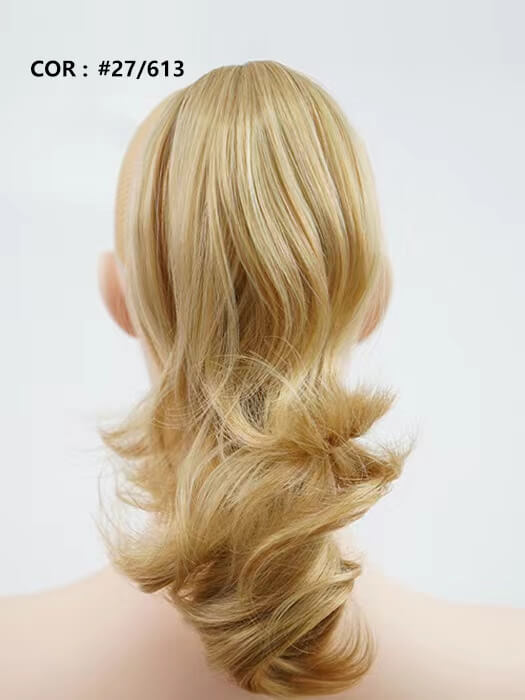 Fluffy Claw Clip Wavy Ponytail By imwigs®