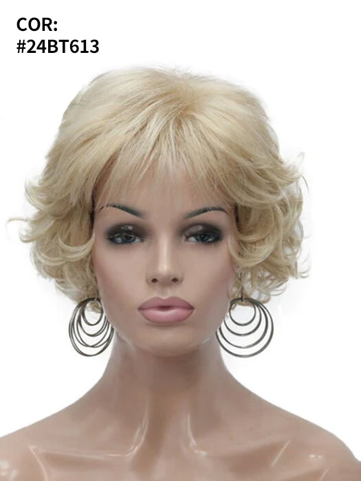 Short Layered Waves Synthetic Wigs By imwigs®
