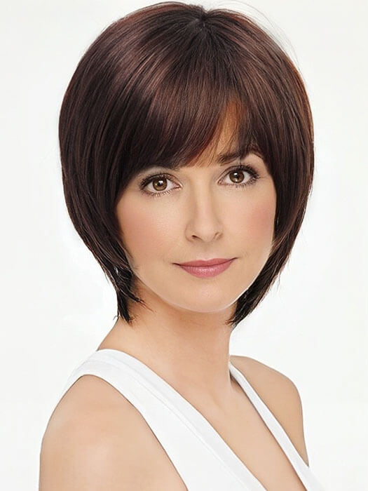 Short Bob Straight Layered Wigs Synthetic Wigs By imwigs®