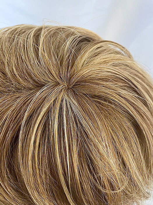 Clean Short Blonde layered Synthetic Wig (Mono Crown) By imwigs®