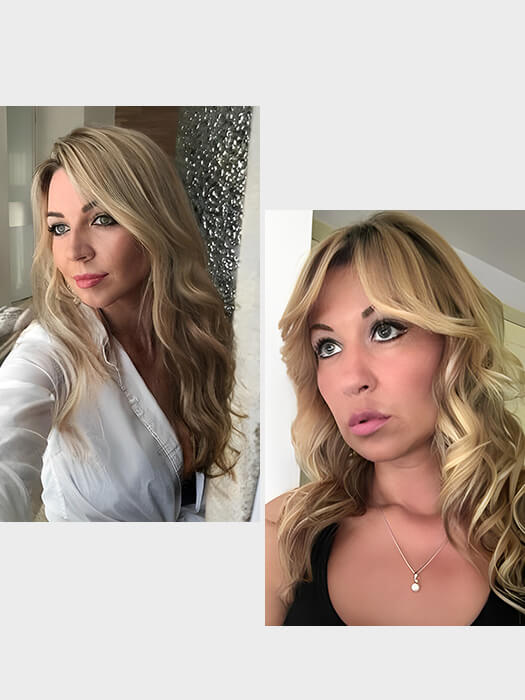 Cute Long Curly Synthetic Wig 20 Inch By imwigs®