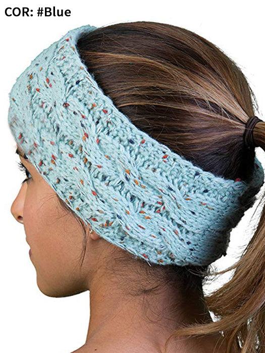 Winter Knit Crochet Turban Headband | Headwrap for Women By imwigs®