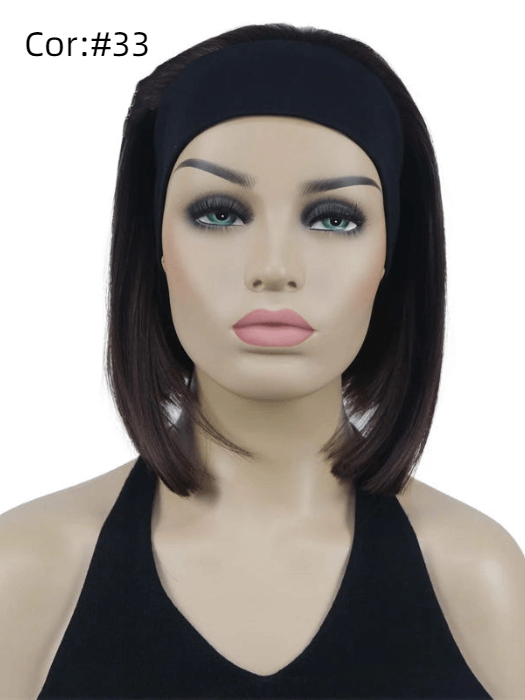 Invert Short Bob Straight Headband Wigs By imwigs®