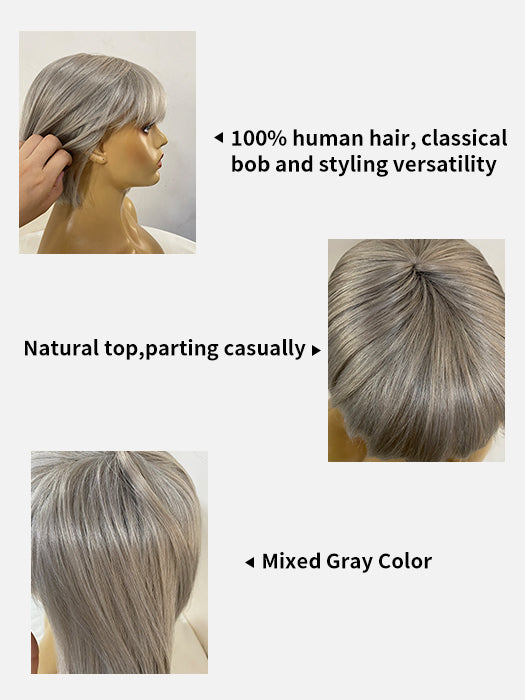 Tandi Short Bob 100% Human Hair Wigs