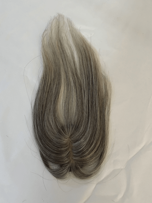 Granny Gray Straight Human Hair Toppers By imwigs®