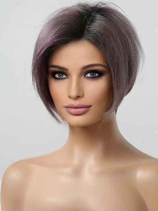 Short Pixie Cut Wigs Straight Bob Wigs Lace Front Human Hair Wigs