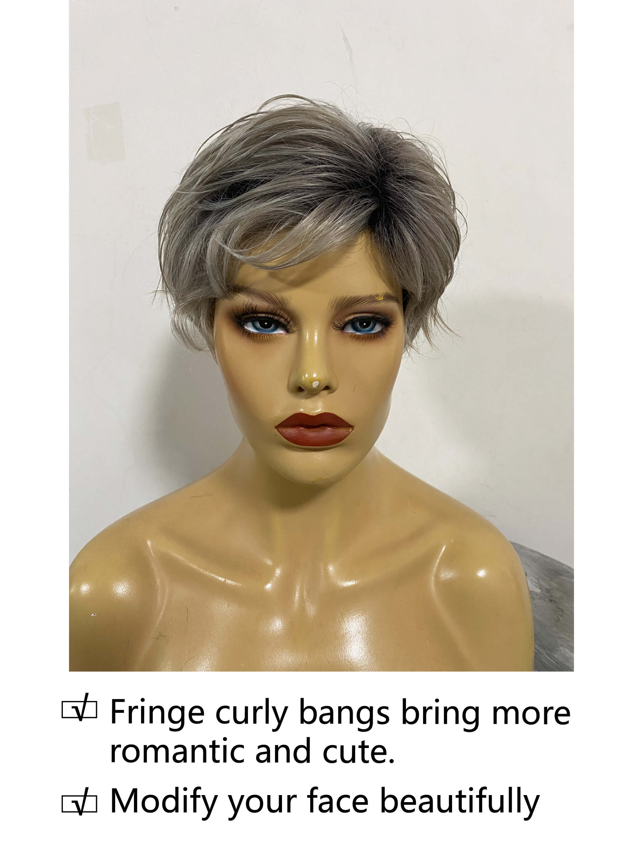 Pixie Cut Short Spiky Wig Synthetic Wigs By imwigs®