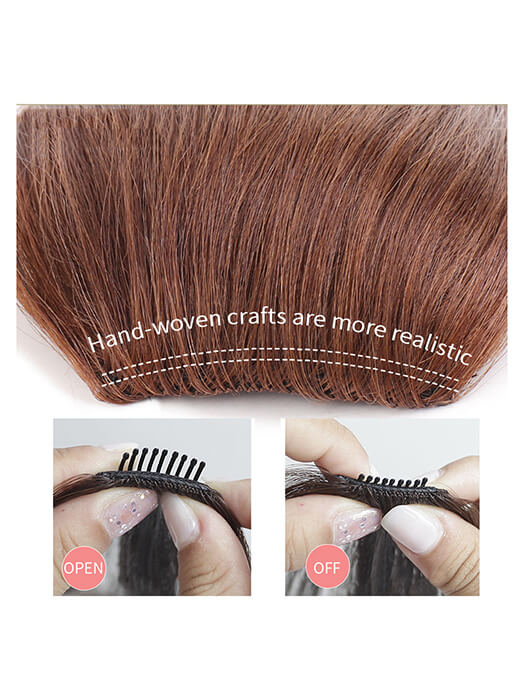 Synthetic Invisible Hair Pad Piece Hair Extension By imwigs®