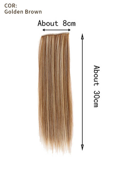 Synthetic Invisible Hair Pad Piece Hair Extension By imwigs®