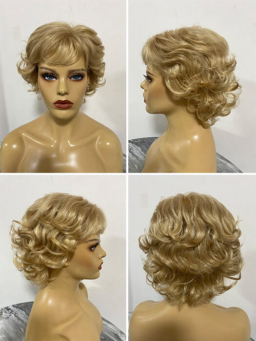 Short Layered Waves Synthetic Wigs By imwigs®