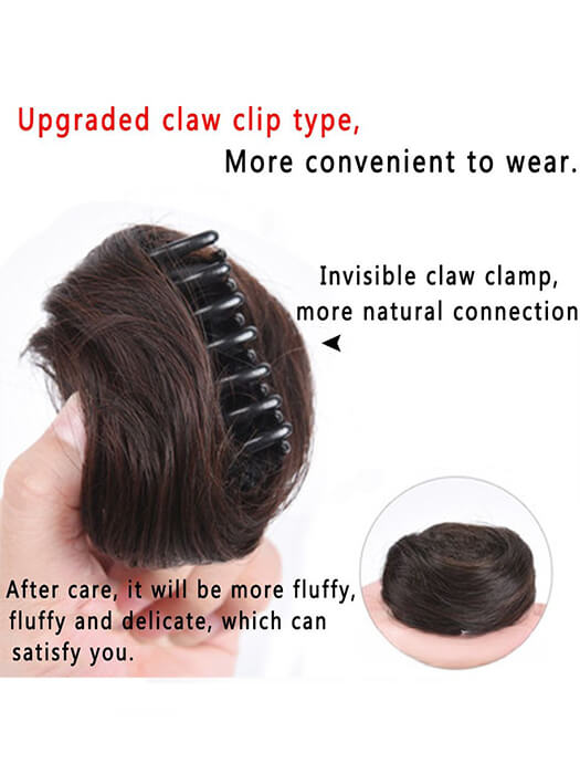 Fluffy And Delicate Hair Bun Clip By imwigs®