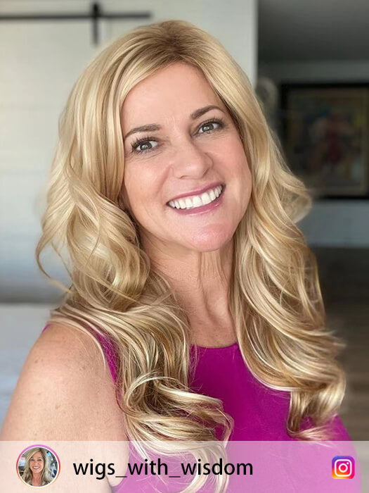 Cute Long Curly Synthetic Wig 20 Inch By imwigs®