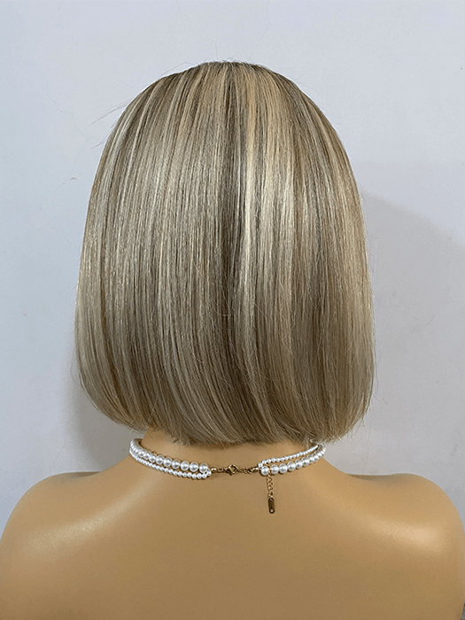 Bob Blonde With Brown Roots Wigs Lace Front Human Hair Wigs By imwigs®