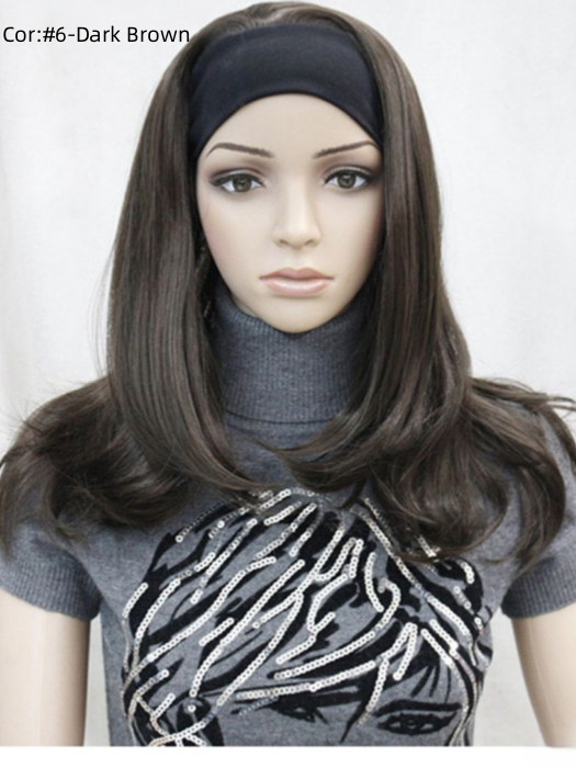 Medium Layered Headband Hair Piece By imwigs®