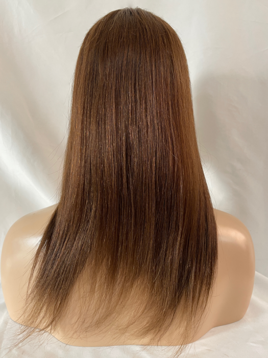 Soft Long Straight 8×8 Inch Remy Human Hair Toppers(Mono top) By imwigs®