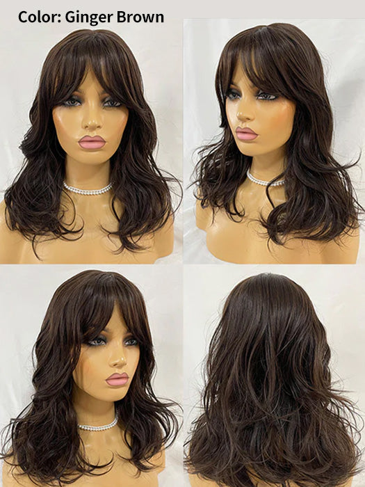 Adorable Long Wavy Synthetic Wig By imwigs®