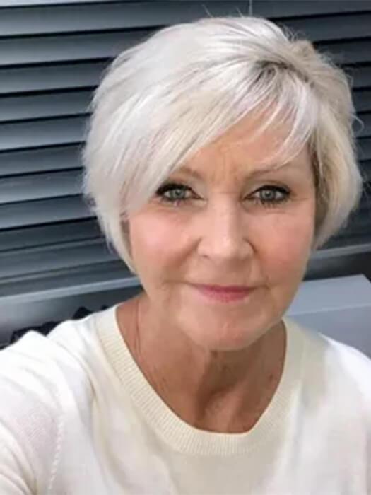 Very Short Bob Paltinum Synthetic Wigs By imwigs®