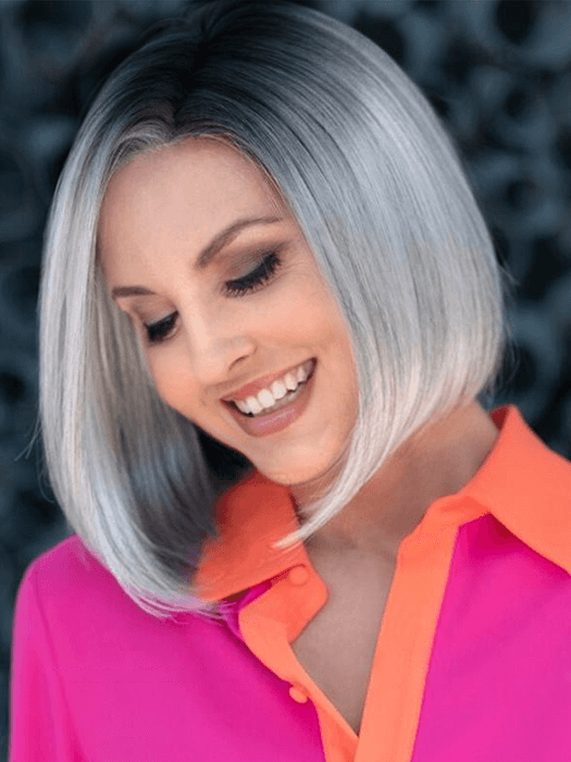 Medium Straight Bob Wigs Lace Frontal Synthetic Wigs By imwigs®