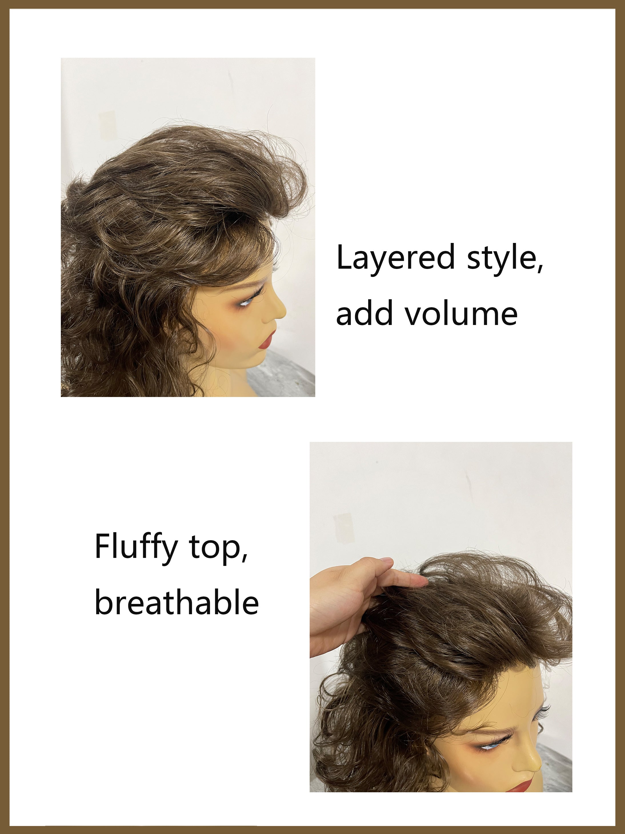 Olivia Bob Style Culry Wigs Synthetic Wigs By imwigs®