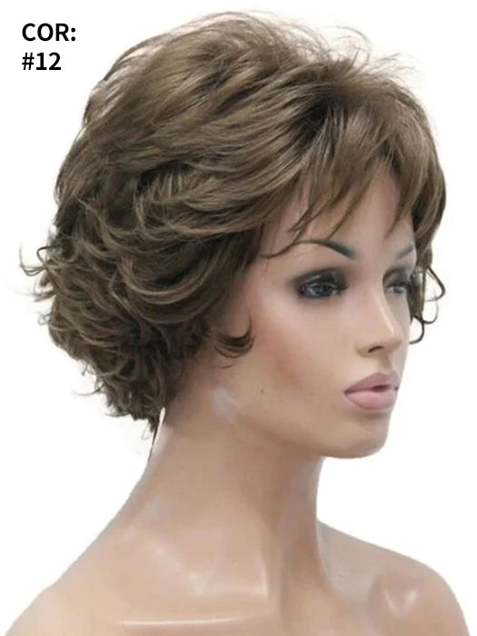 Short Layered Waves Synthetic Wigs By imwigs®