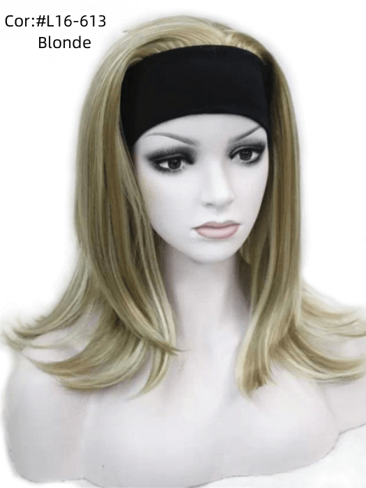 Medium Layered Headband Hair Piece By imwigs®
