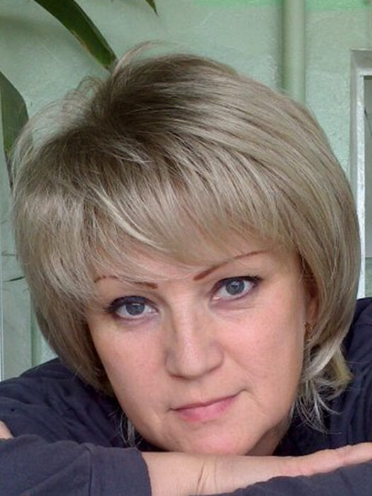Ombre Short Straight Bob Synthetic Wig With Roots By imwigs®