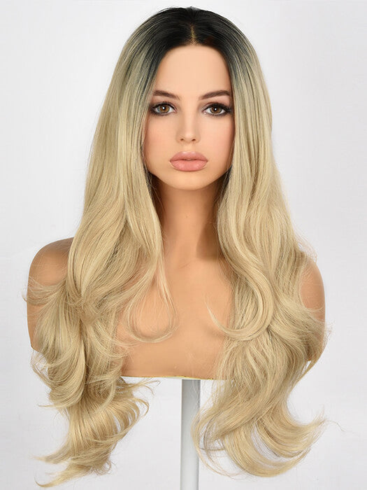 Long Wavy Wigs Softly Lace Frontal Synthetic Wigs By imwigs®
