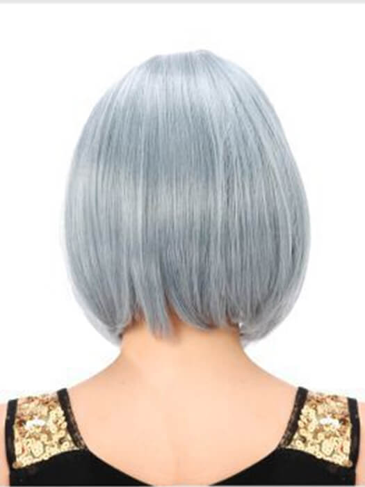 Nell Straight Medium Bob Wigs With Bangs Synthetic Wigs By imwigs®