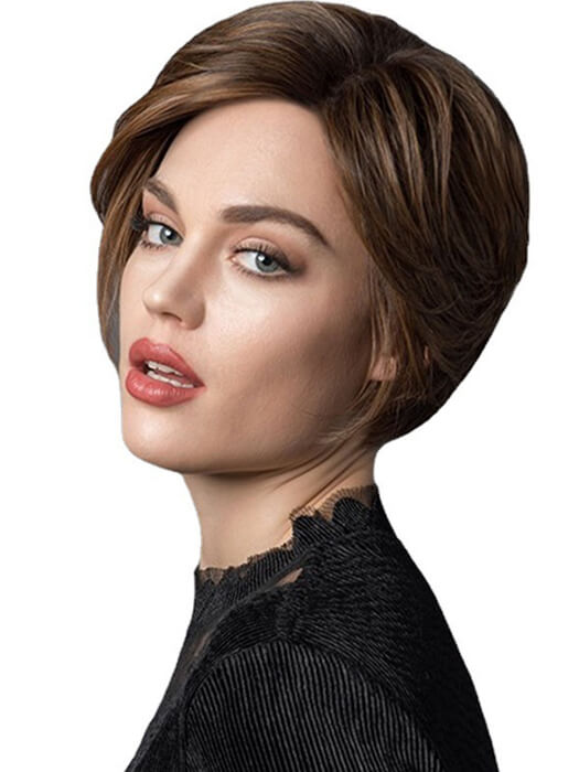 Layered Wigs Short Straight Synthetic Wigs By imwigs®