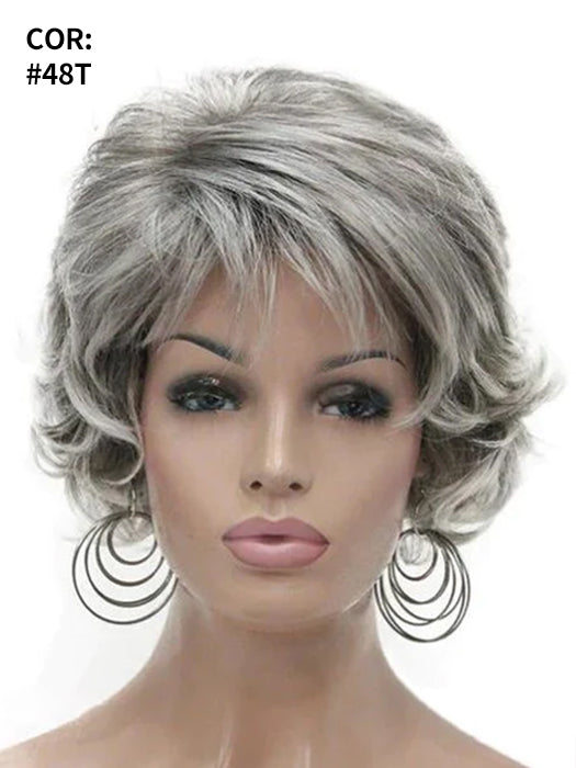 Short Layered Waves Synthetic Wigs By imwigs®