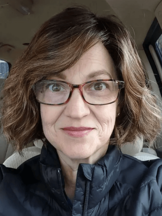 Short Bob Wavy Curly Brown Synthetic Wig(Mono Part) By imwigs®