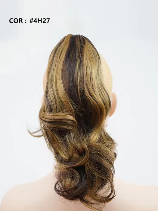 Fluffy Claw Clip Wavy Ponytail By imwigs®