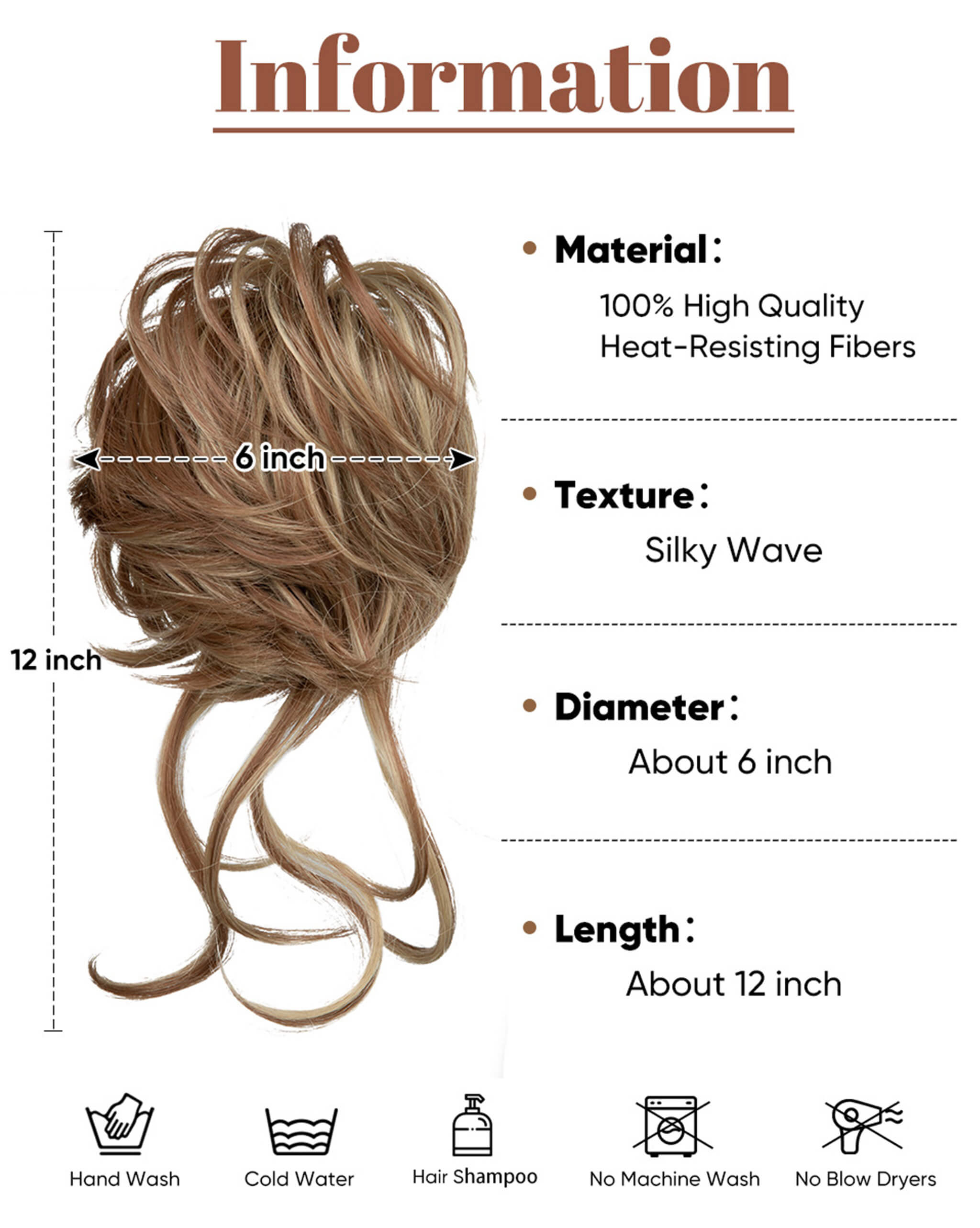 Layered Synthetic Wrap By imwigs®