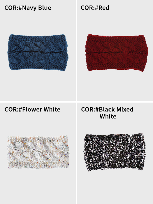 Winter Knit Crochet Turban Headband | Headwrap for Women By imwigs®