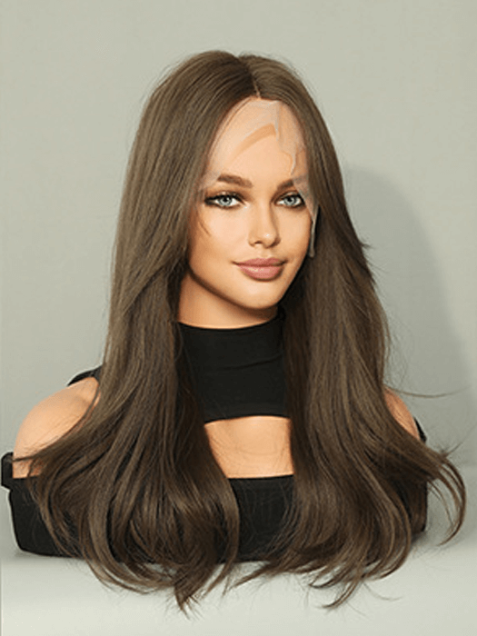 Flowing Wave Lace Frontal Synthetic Wigs By imwigs®