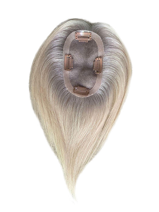 Natural Parting Mono Top Hand-tied Human Hair Toppers By imwigs®