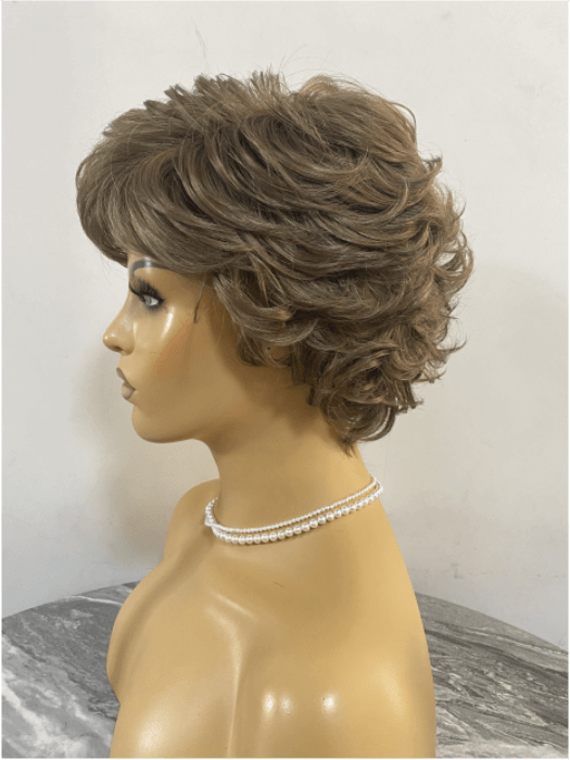 Gorgeous Short Bob Layered Synthetic Wigs By imwigs®