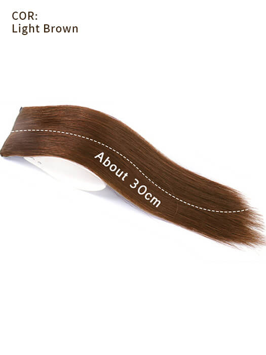 Synthetic Invisible Hair Pad Piece Hair Extension By imwigs®