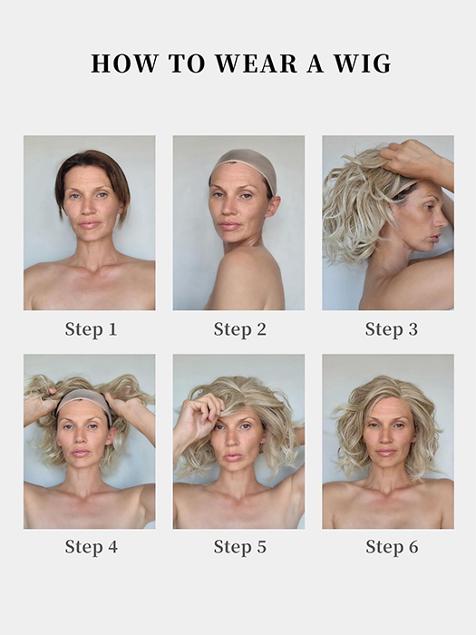 Trendy Short Bob Wavy Blonde Lace Front Synthetic Wigs By imwigs®