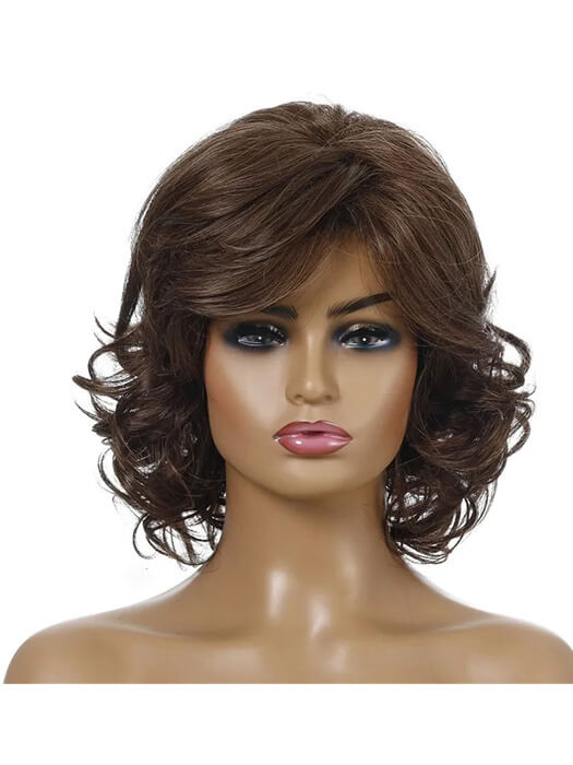 Olivia Bob Style Culry Wigs Synthetic Wigs By imwigs®
