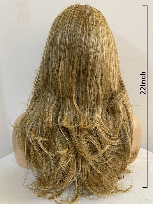 Gorgeous Long Wave Synthetic Wig (Mono Crown) By imwigs®