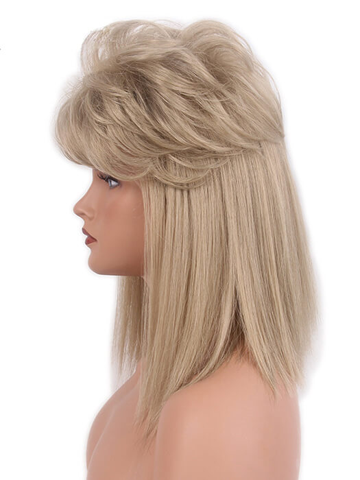 Unique Shoulder Length Spiky Wavy Wigs Synthetic Wigs By imwigs®