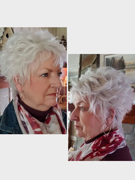 Sexy Short Spiky Wavy Synthetic Wig By imwigs®