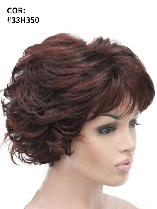 Short Layered Waves Synthetic Wigs By imwigs®