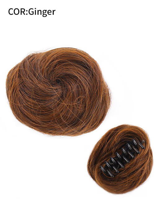 Fluffy And Delicate Hair Bun Clip By imwigs®